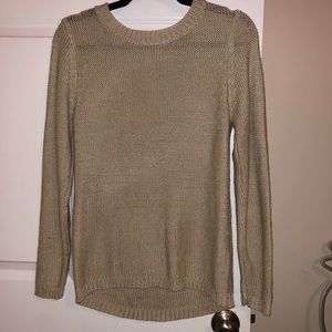 Cream forever 21 sweater